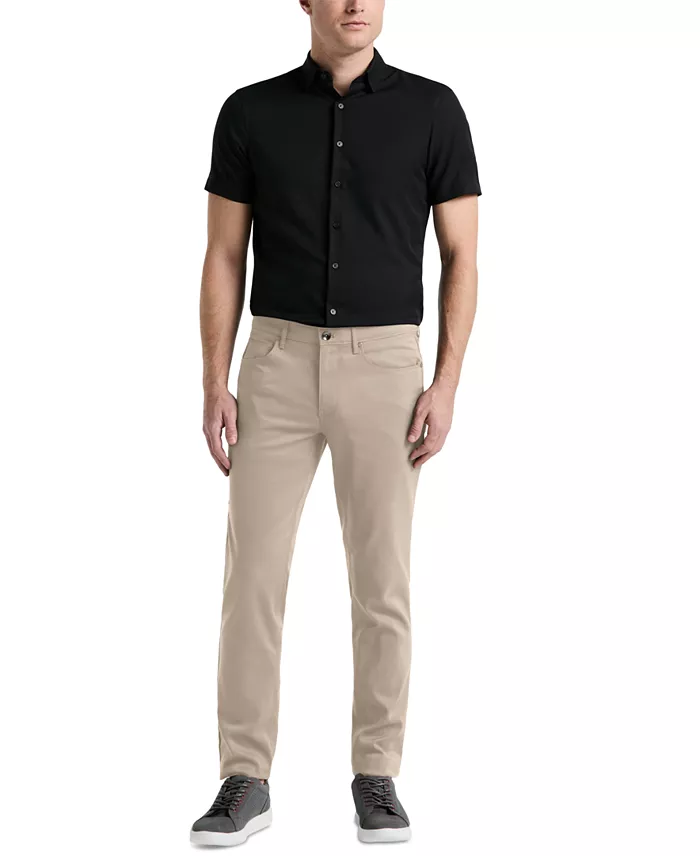 Men's Double-Weave Slim-Fit 5-Pocket Pants - thumbnail 5