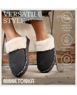 Women's Cerise Plush Slippers