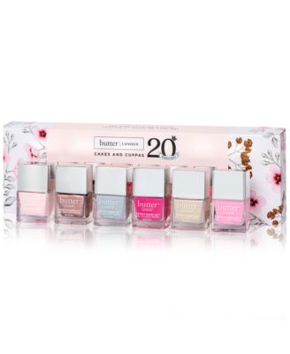 butter LONDON - 6-Pc. Cakes & Cuppas Nail Lacquer Set