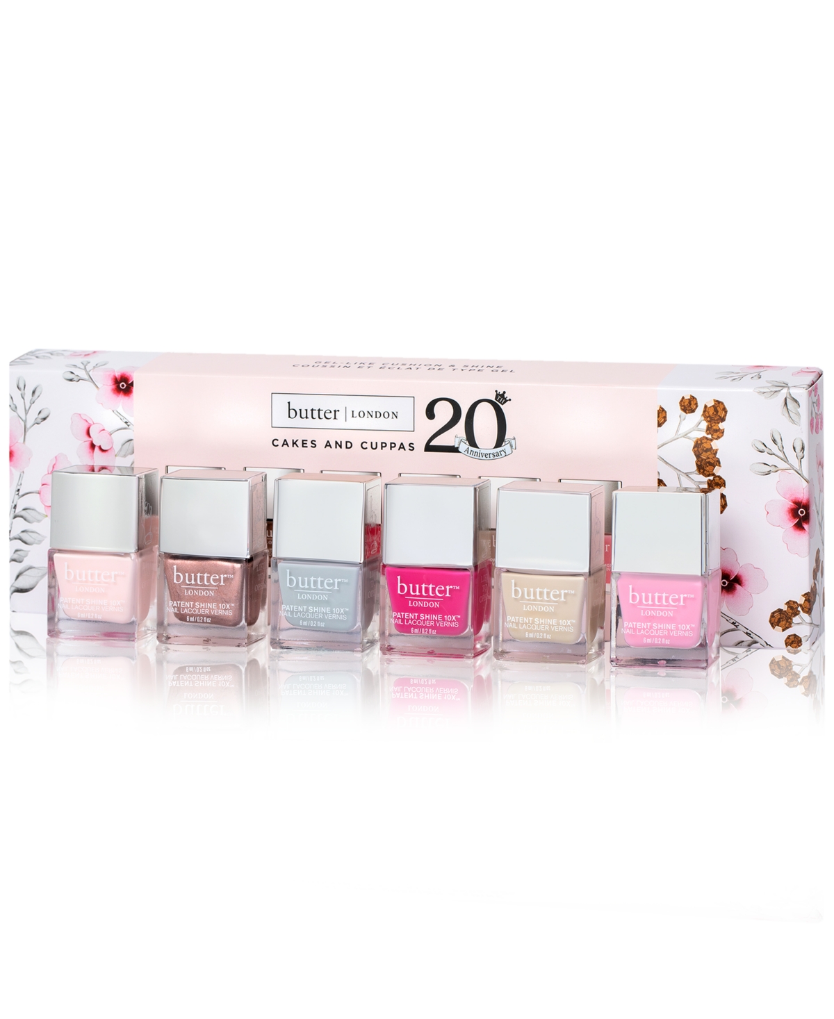 6-Pc. Cakes & Cuppas Nail Lacquer Set - Multi