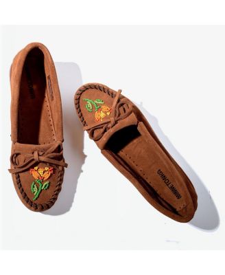 Women's Ziigwan Waabigwan Beaded Moccasins