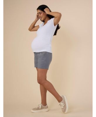 Maternity Under the Belly Utility Short - Motherhood
