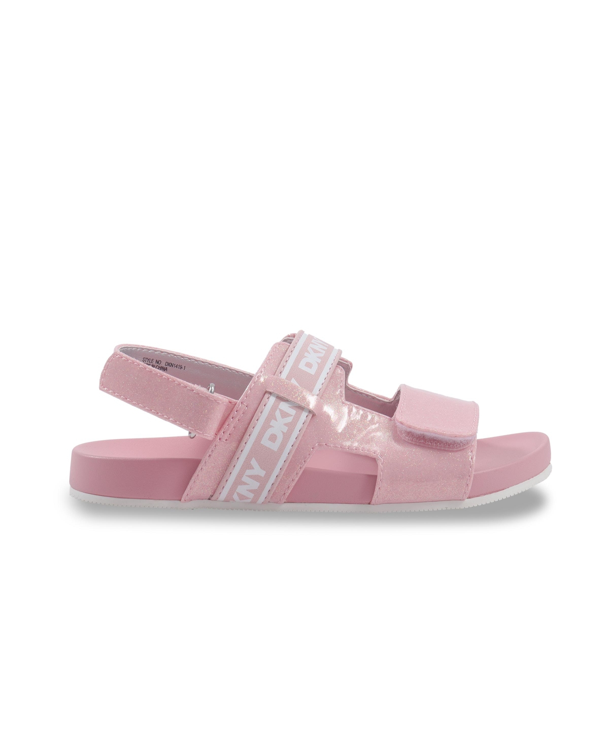 Dkny Little And Big Girls Tamara Dasha Everyday Sandal In Blush