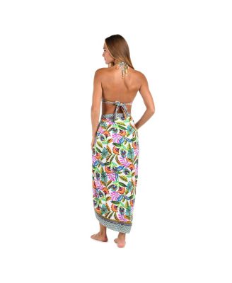 Women's Cover Up Swim Jungle Jive Pareo
