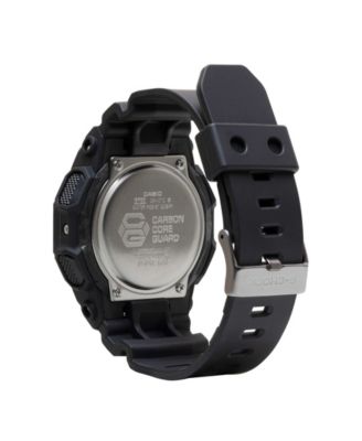 Men's Black Resin Watch, 51.9mm