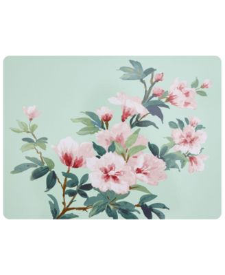 Blossom Branch Cork Placemats Set of 4, 16" x 12"
