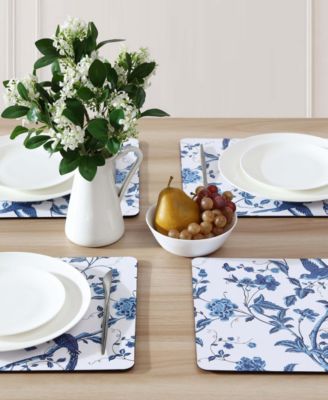 Summer Palace Cork Placemats Set of 4, 16" x 12"