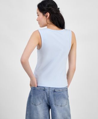 Juniors' Mickey Mouse Country Club Tank Top