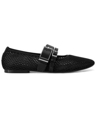 Women's Dade Mesh Buckle Ballet Flats