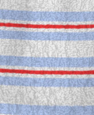 Baby Boys 2-Pc. Mickey Mouse Stripe Hoodie & Shorts Set