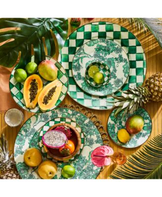 Emerald English Garden Salad/Dessert Plate