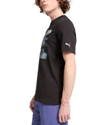 Men's Photo Graphic Logo T-Shirt