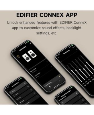 Bookshelf Speakers, 66W RMS Desktop Speakers with Stands