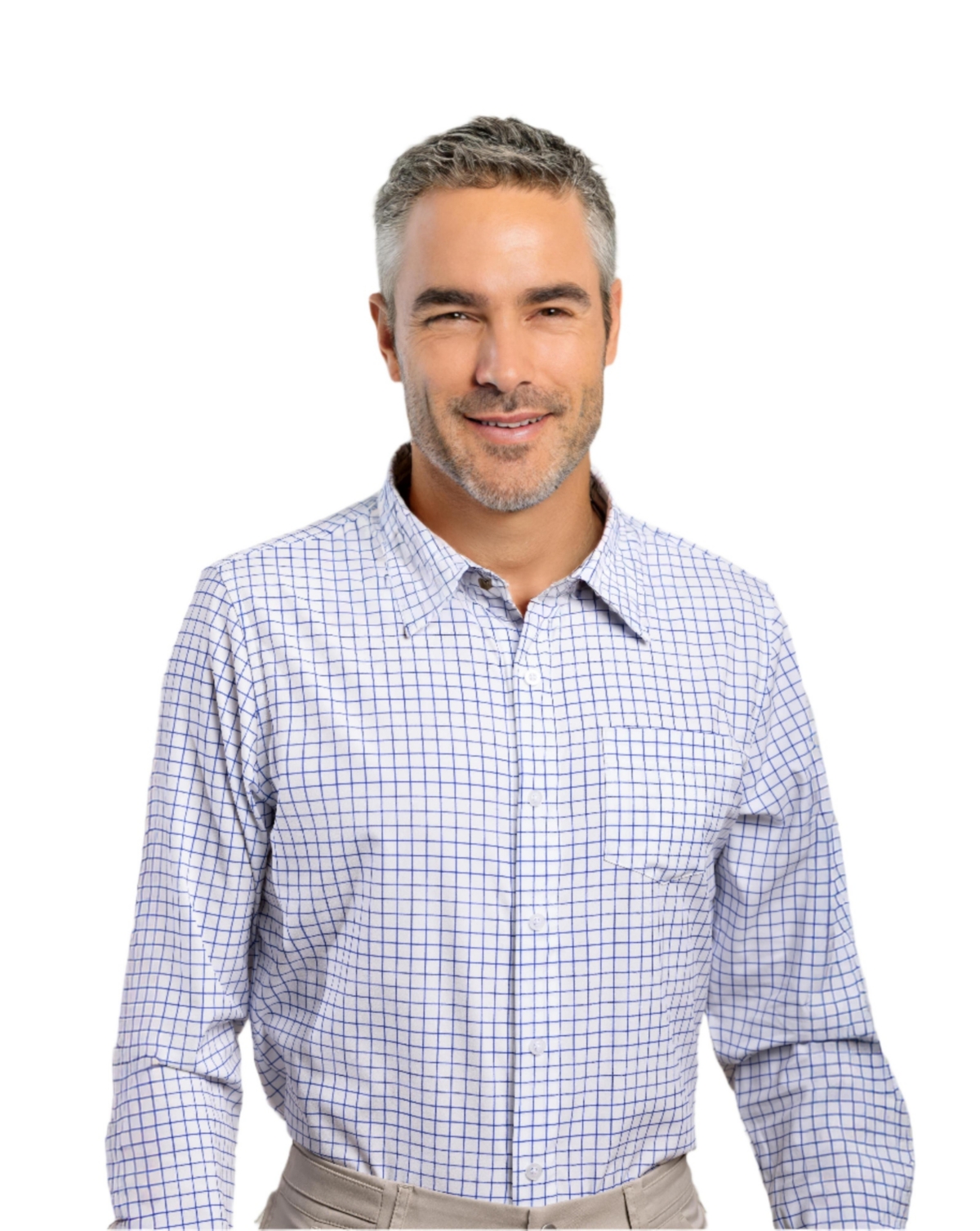 JOE & BELLA MEN'S ADAPTIVE SLIM-FIT MAGNETIC BUTTON-DOWN SHIRT 