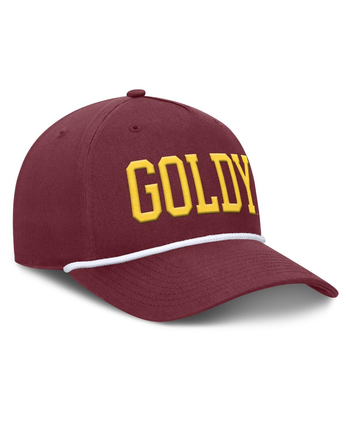 Fanatics Men's Maroon Minnesota Golden Gophers Foul Ball Rope Adjustable Hat In Maroon