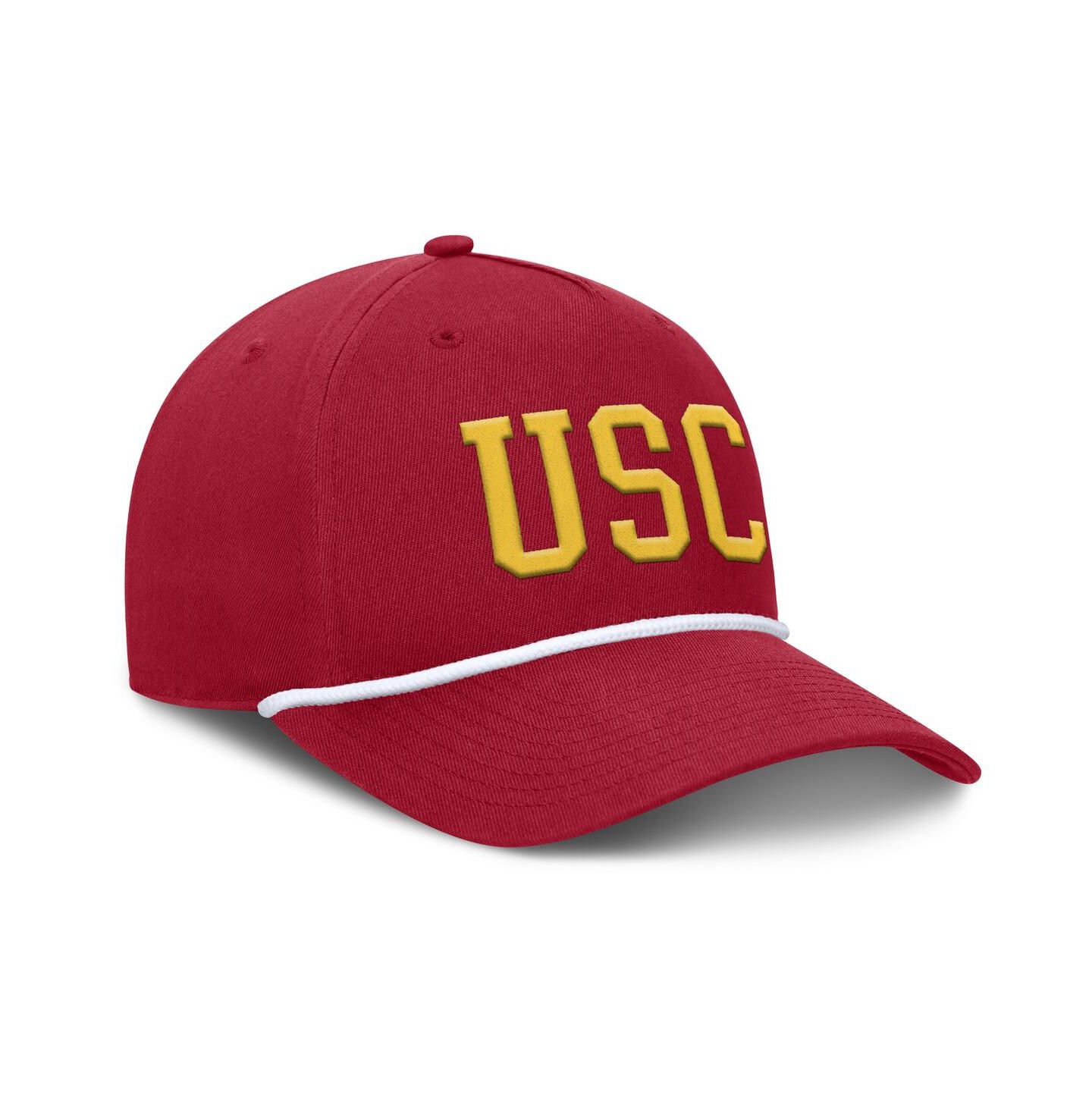 Мужская кепка Fanatics Cardinal USC Trojans Foul Ball Rope Adjustable Hat — фото 2