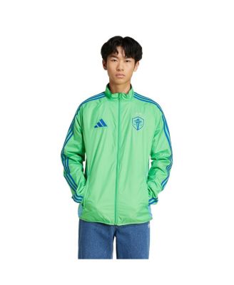 Men's Rave Green/Blue Seattle Sounders FC 2025 Anthem Reversible Full-Zip Jacket