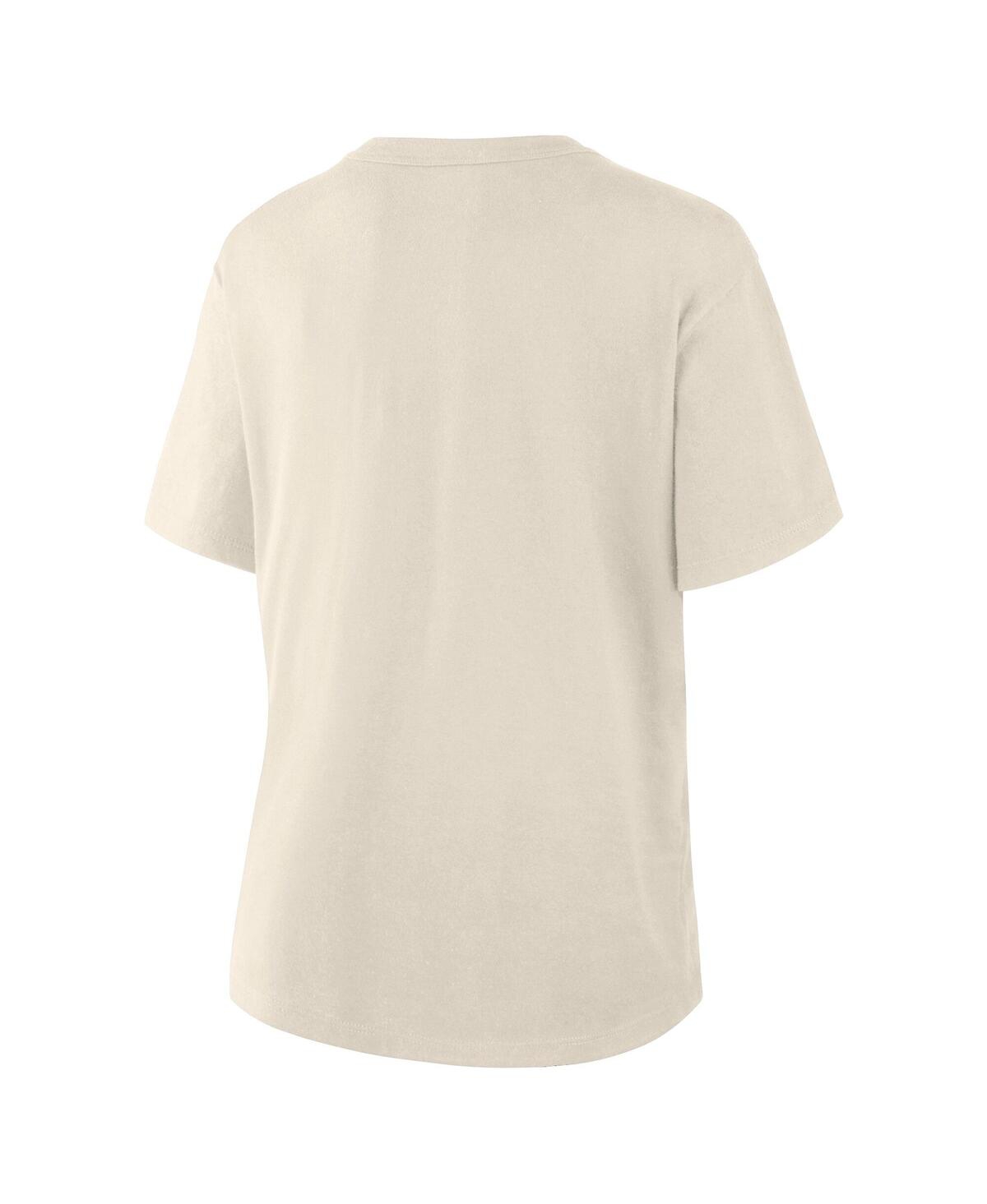 FANATICS WOMEN'S CREAM ST. LOUIS BLUES 2025 WINTER CLASSIC PRIMARY LOGO T-SHIRT 
