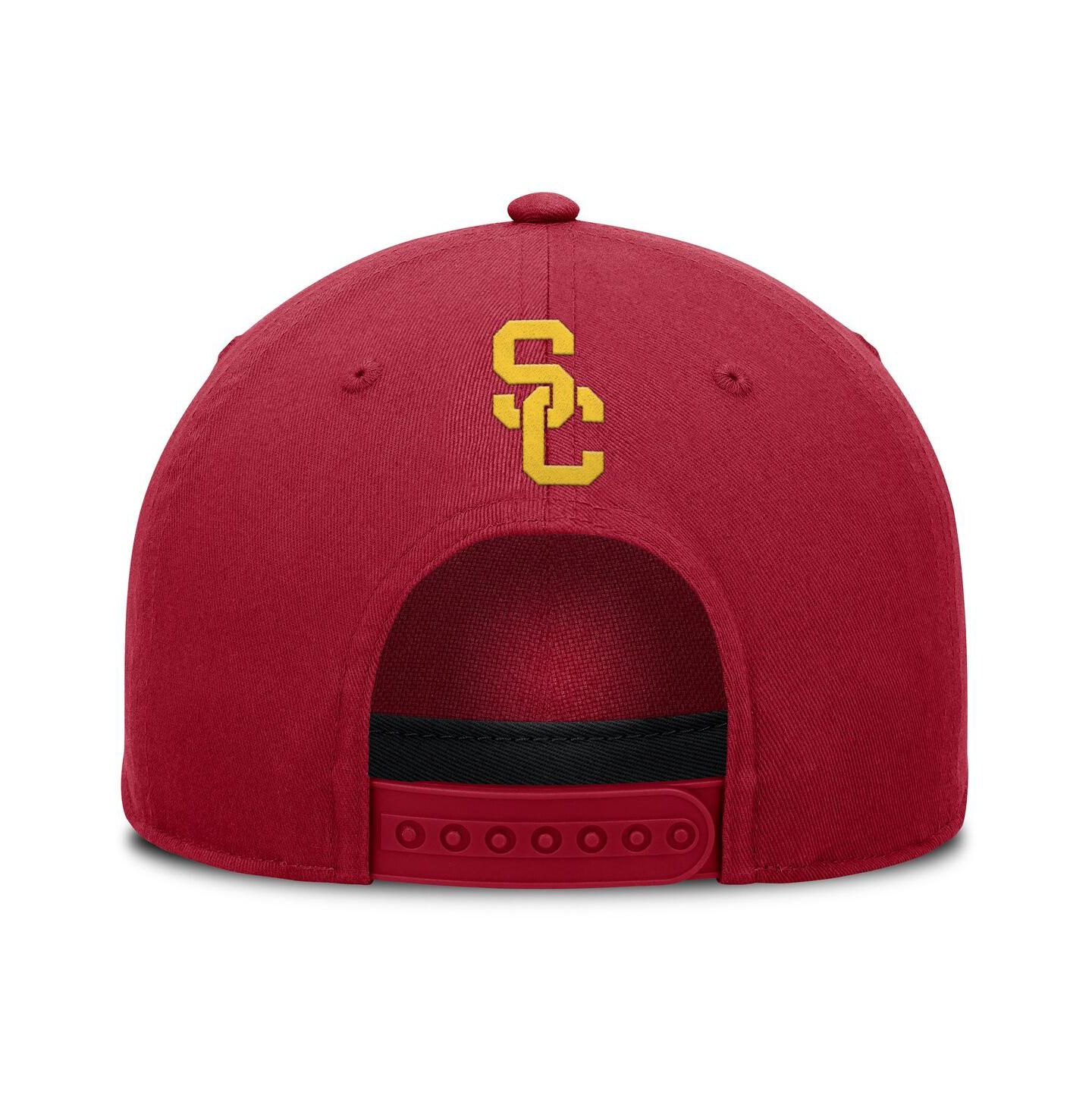 Мужская кепка Fanatics Cardinal USC Trojans Foul Ball Rope Adjustable Hat — фото 3