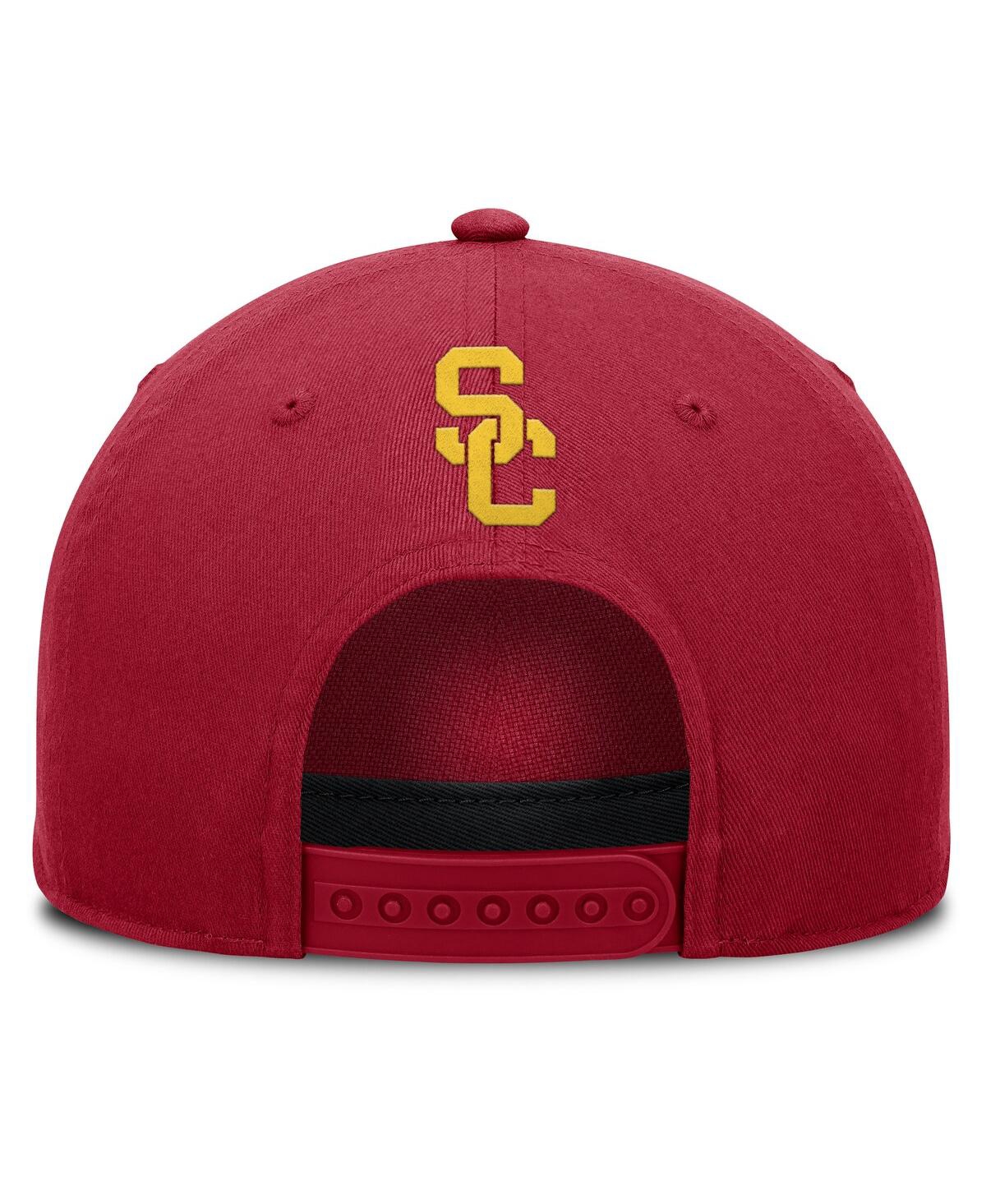 Fanatics Men's Cardinal Usc Trojans Foul Ball Rope Adjustable Hat In Cardinal