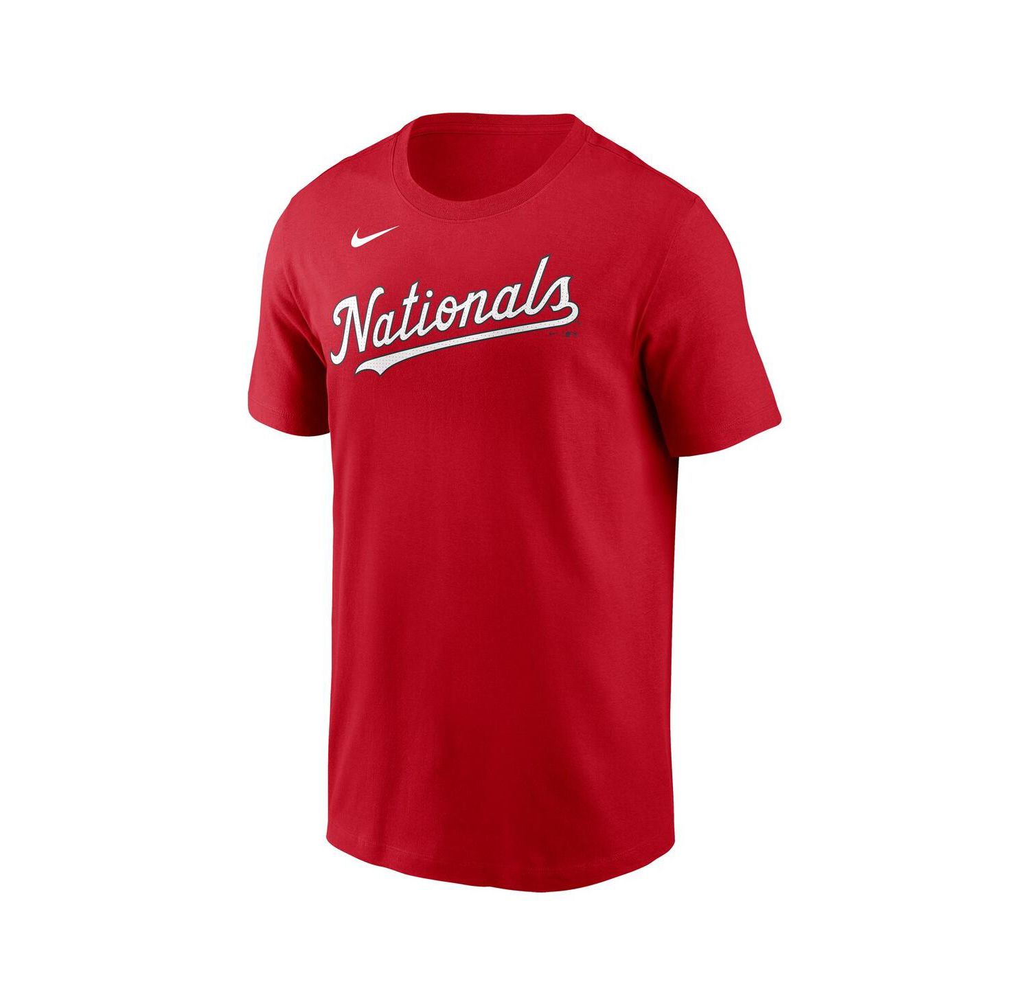 Men's Dylan Crews Red Washington Nationals Fuse Name & Number T-Shirt