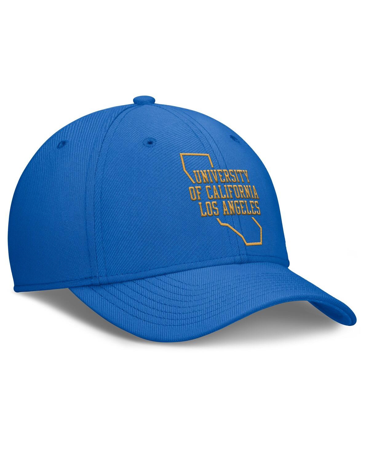 JORDAN MEN'S BLUE UCLA BRUINS LOCAL SWOOSH FLEX HAT 