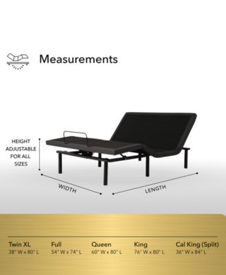 Beautyrest BaseLogic Gold Adjustable Base - Split California King