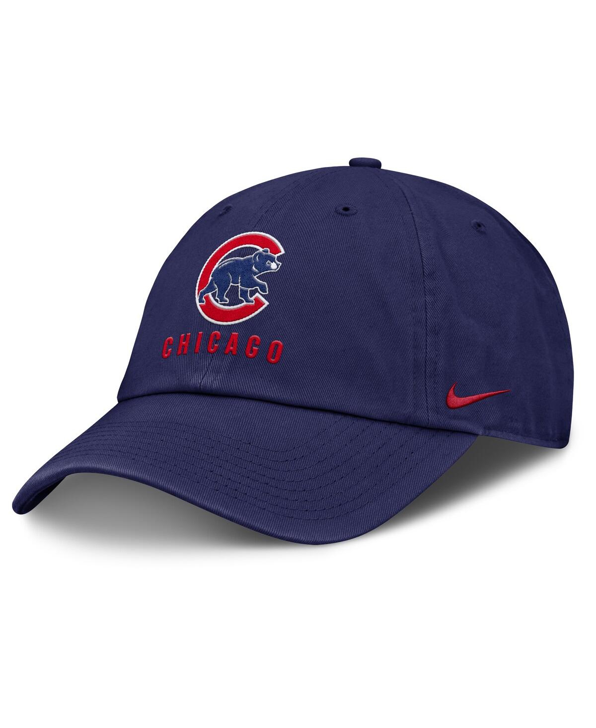 Nike Women's Royal Chicago Cubs Club Adjustable Hat In Royal