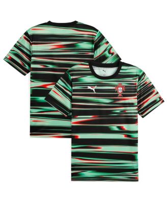 Puma - Men's&nbsp; Black Portugal National Team 2025 Pre-Match Training Jersey