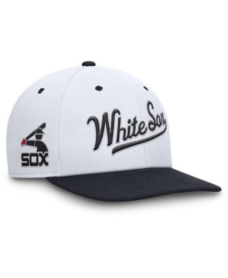 Nike - Men's  White/Navy Chicago White Sox Cooperstown Collection Pro Performance Snapback Hat