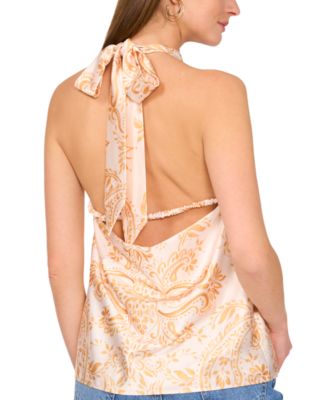Women's The Erica Paisley-Print Halter Top