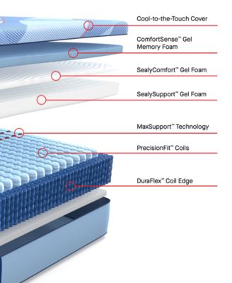 Posturepedic Hybrid Lynden 13" Firm Tight Top Mattress Set - King