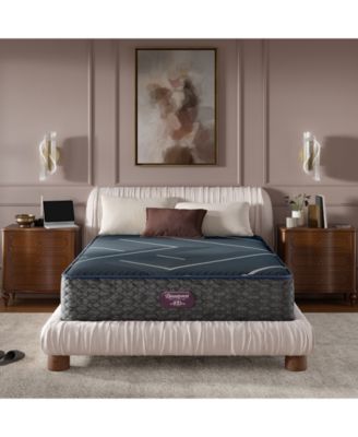 Beautyrest - World Class Level Four 13.5" Hybrid Firm Tight Top Mattress Set - Twin XL