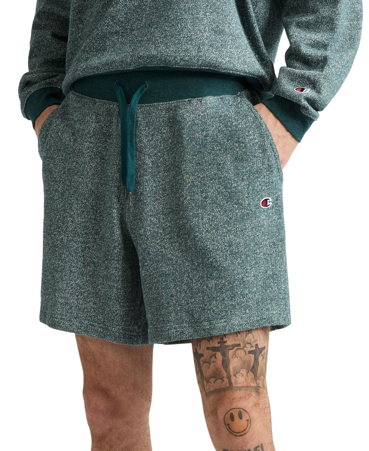 Men's Textured Drawstring Shorts - Surf The W