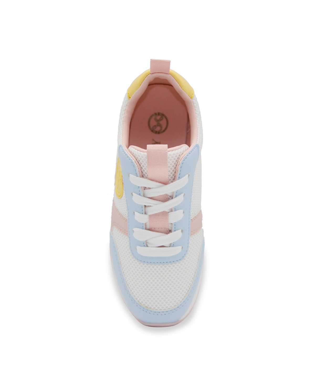 Shop Sam & Libby Little And Big Girls Rosa Randal Casual Athletic Sneakers In Light Blue