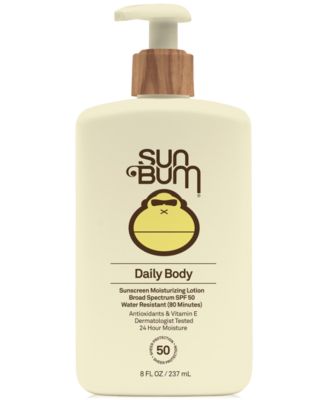 Sun Bum - Daily Body Sunscreen Moisturizing Lotion SPF 50, 8 oz.
