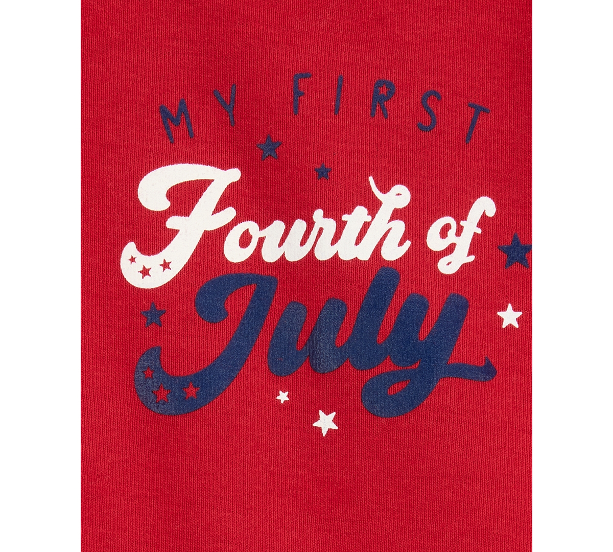 Carter's Baby My First Fourth Of July Graphic Cotton Bodysuit