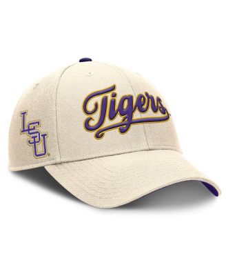 Nike - Men's  Natural LSU Tigers Primetime Rise Adjustable Hat