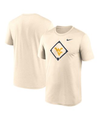 Nike - Men's  Cream West Virginia Mountaineers Legend Baseball Icon Performance T-Shirt