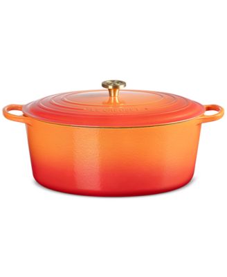 Le Creuset - Signature Oval Oven with Crucible Knob, 15.5-Qt.