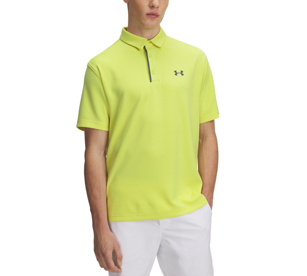 Under Armour Men's Tech Polo T-shirt In Yellow