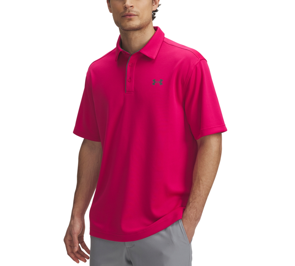 Under Armour Men's Tech Polo T-shirt In Red