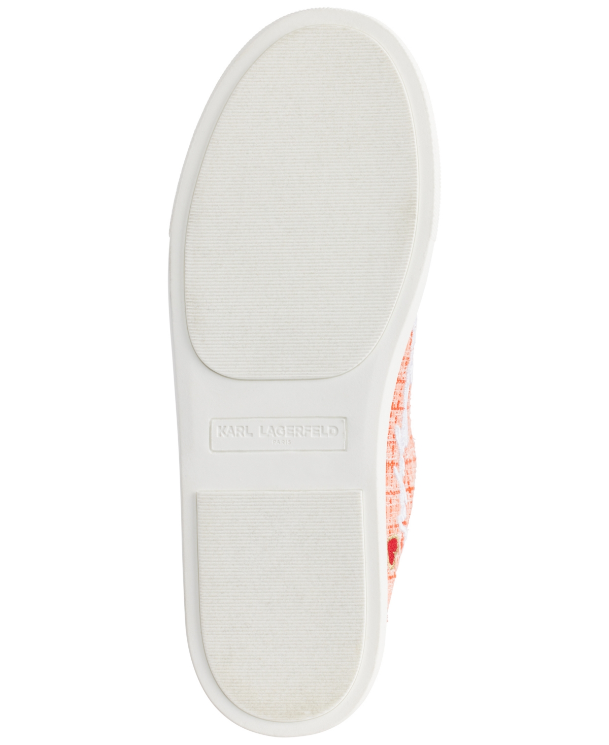 Karl Lagerfeld Cambria Platform Sneaker In Sunset Coral