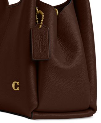 Lana Small Pebble Leather Shoulder Bag 23