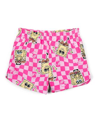 Girls Ribbed T-Shirt and French Terry Shorts Outfit Set