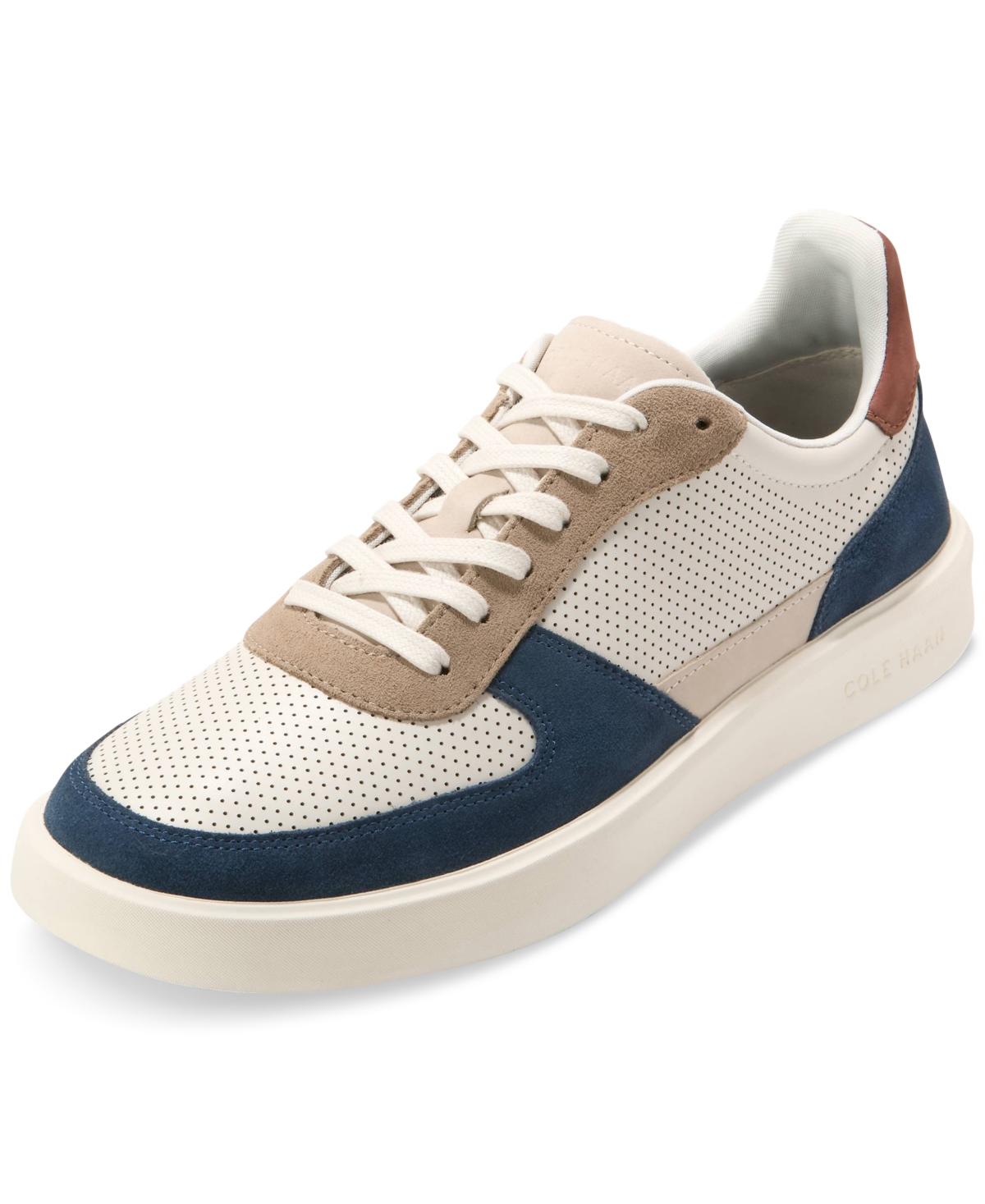 Cole Haan Men's Grand Crosscourt Daily Court Sneakers In Ivory-big Dipper