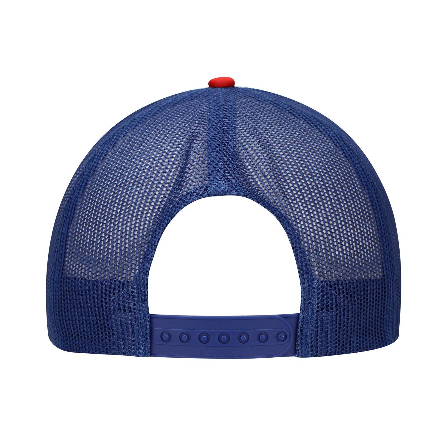 Men's White Pabst Blue Ribbon Foam Trucker Adjustable Hat