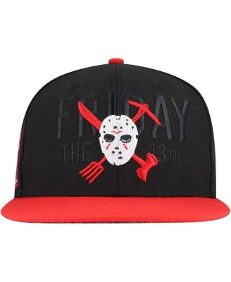 Men's Jason Voorhees Black Friday the 13th Snapback Hat