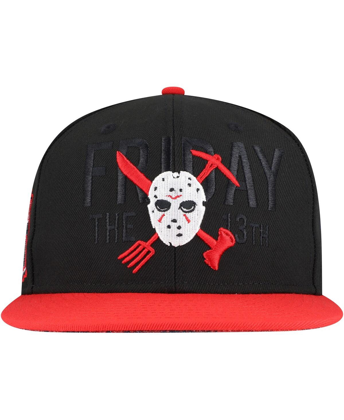 Lids Men's Jason Voorhees Black Friday The 13th Snapback Hat In Black