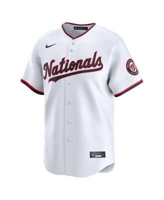 Men's Dylan Crews White Washington Nationals Home Limited Player Jersey